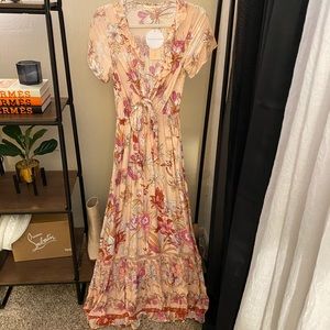 Mura Botique boho printed maxi dress